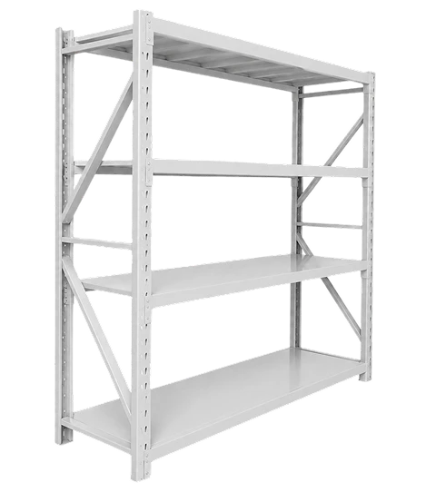 Metal shelf rack